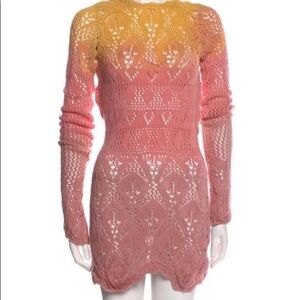 attico crochet dress
